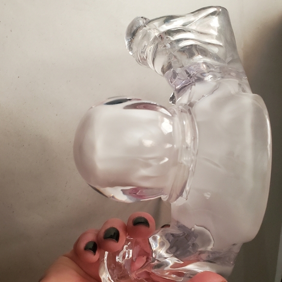 Halloween Clear Ghost Candy Dish. Plastic. - Picture 7 of 10